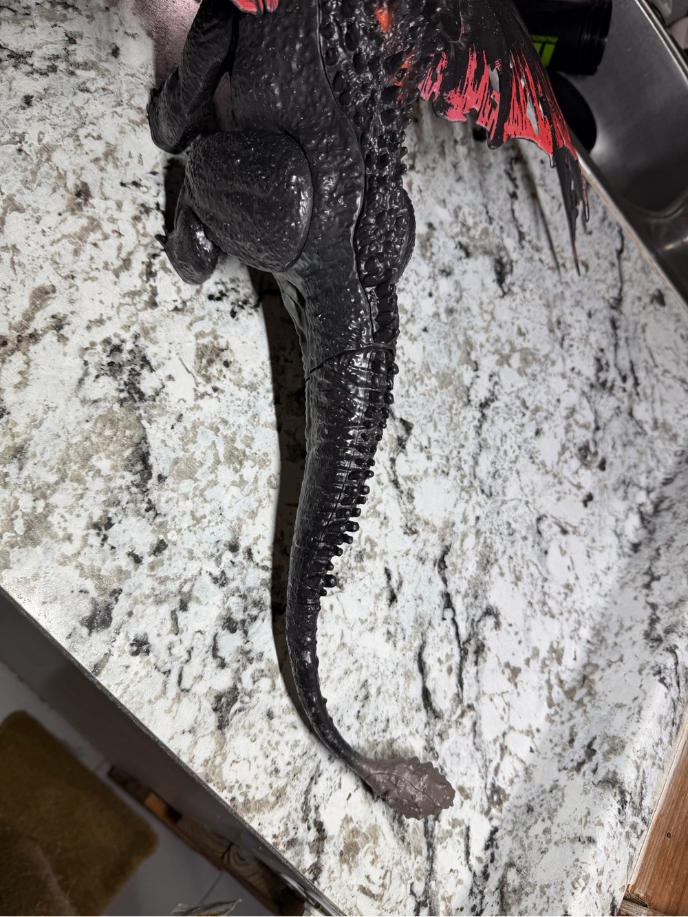 How to Train Your Dragon 2025 Volcano Island Titan Red Death Dragon With Sound - Picture 5 of 7